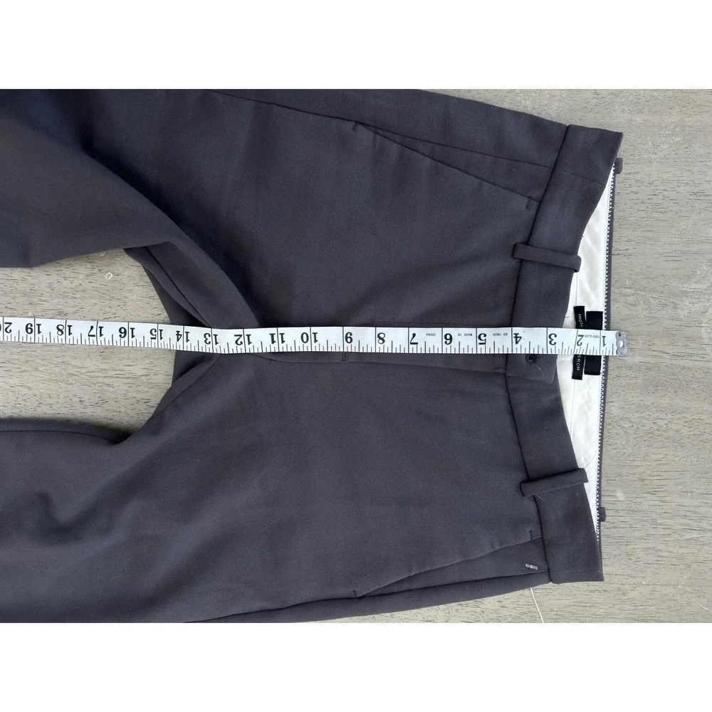 J.Crew High-Rise Cameron Slim Pant Charcoal Gray 4P Petite Professional Trousers